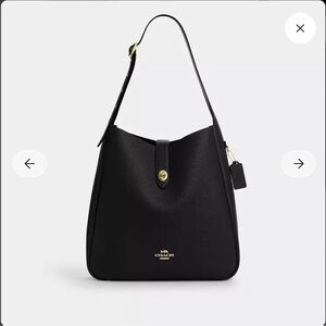 Coach Black Large Hadley